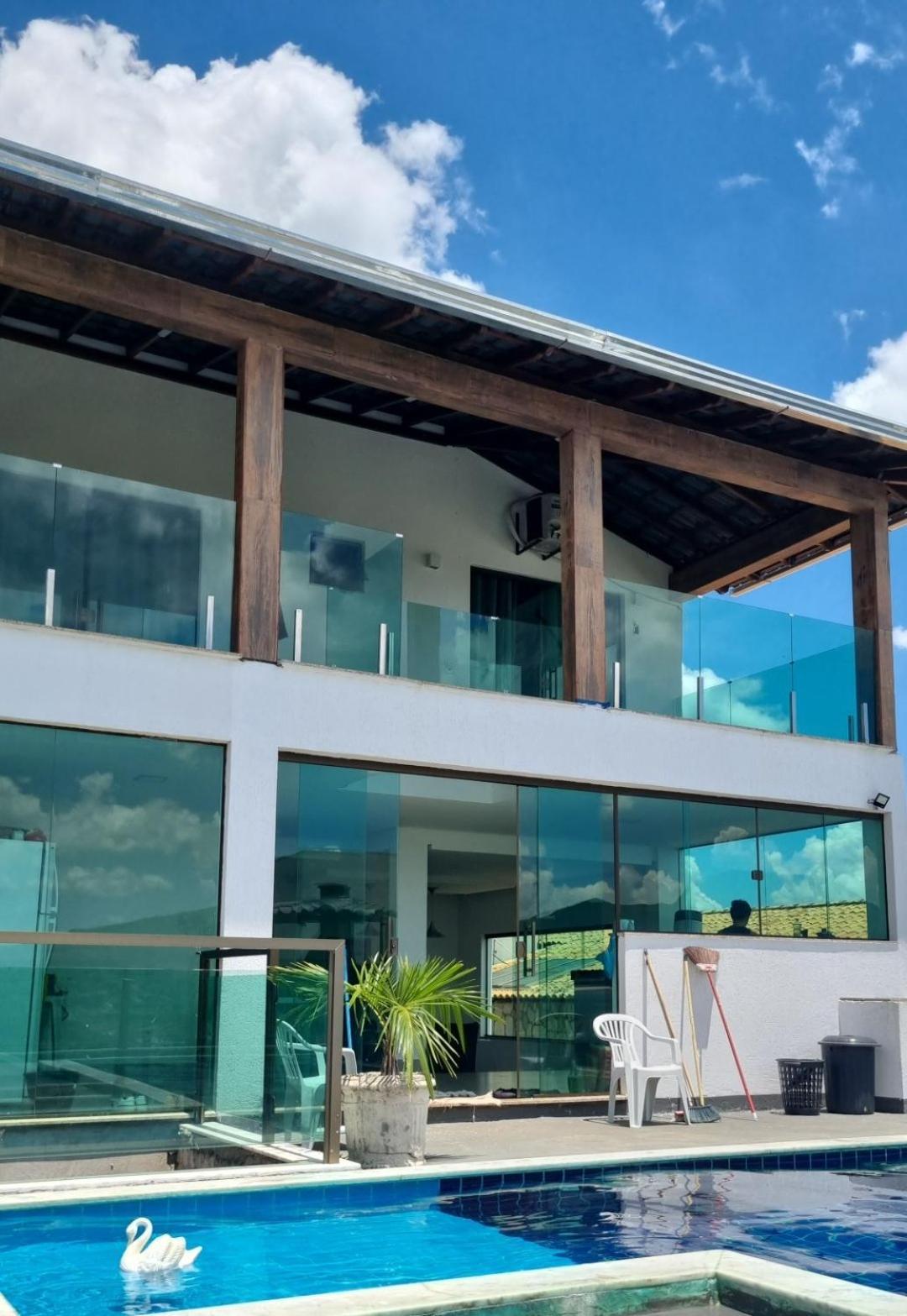 Recanto Brenda - Casa Luxo Capitolio Com Vista Pro Lago, Escarpas E Morrochapeu Dış mekan fotoğraf